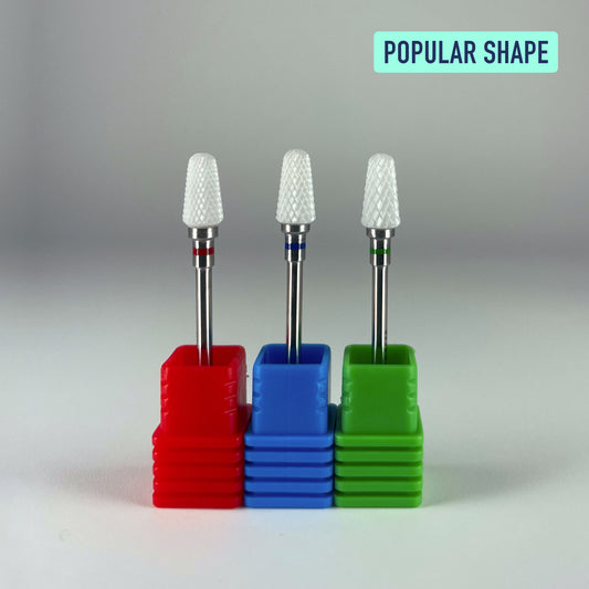 Ceramic Bud - Fine, Medium and Coarse Grain - Podiatry Burs | Burs Australia